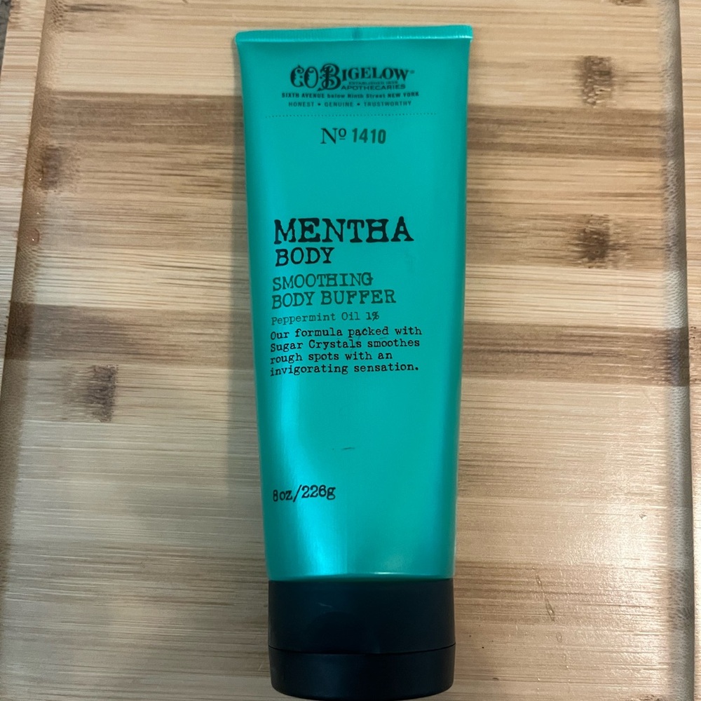 Bath And Body‎ Works Mentha Body  CO BIGELOW Smoothing Body Buffer Retired